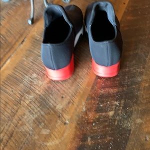 Italian slip on shoes. Nylon tops rubber bottoms